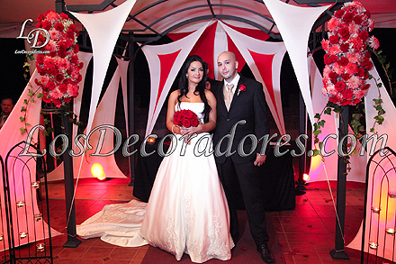 La modelo Melisa Barrantes y el empresario Marcos López, boda en El Castillo de mis Sueños
